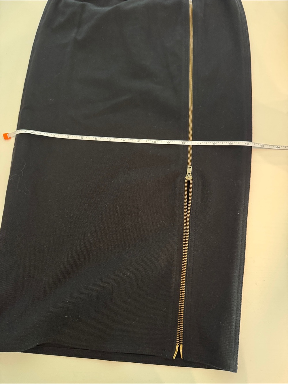 Vintage Donna Karan chain Detail Pencil Skirt Size 0 - Picture 7 of 8